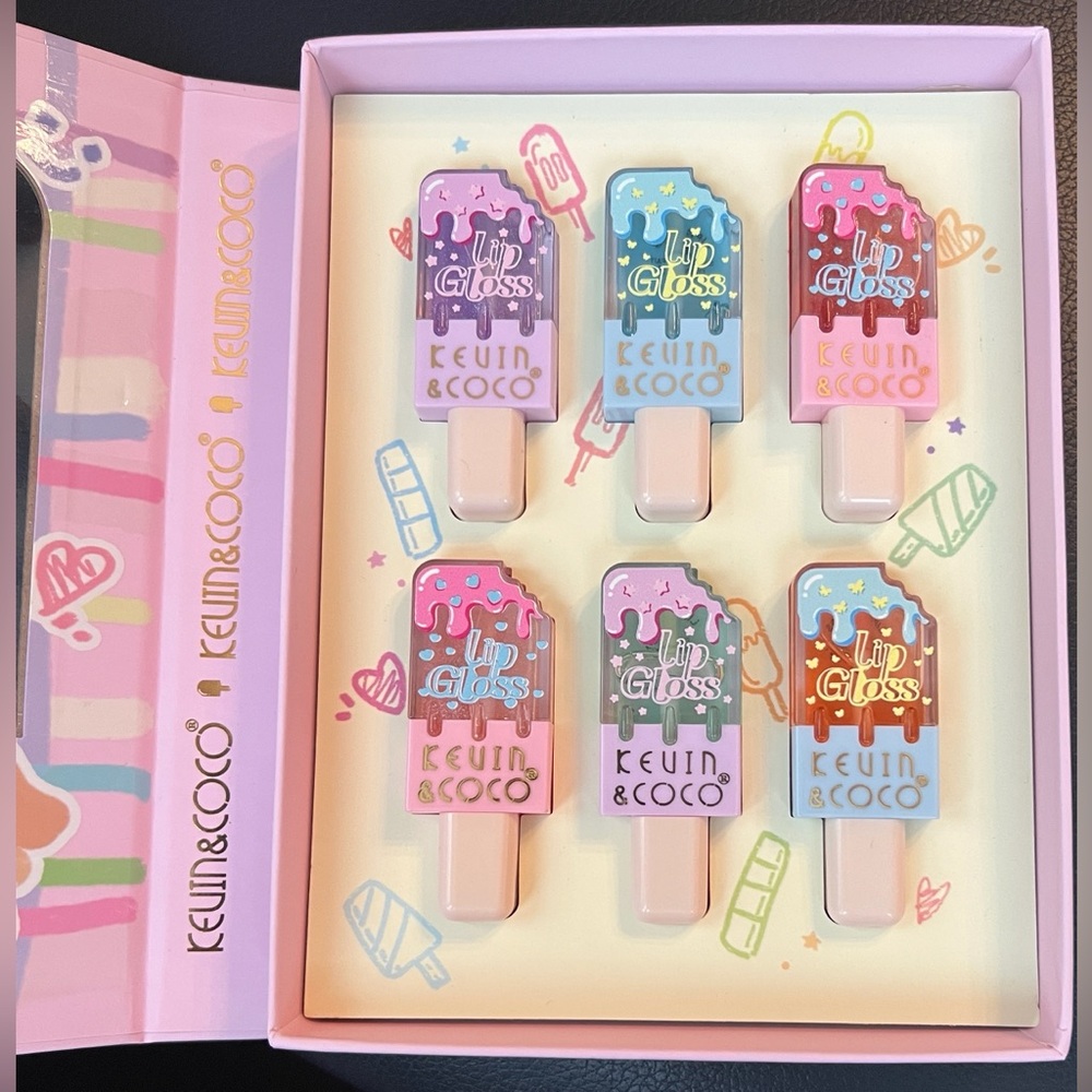 Kevin & Coco Lip Gloss Set - Vibrant Collection - Picture 7 of 7